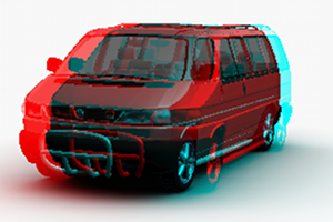 Anaglyphic stereo