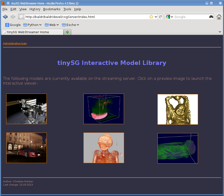 Live 3D streaming